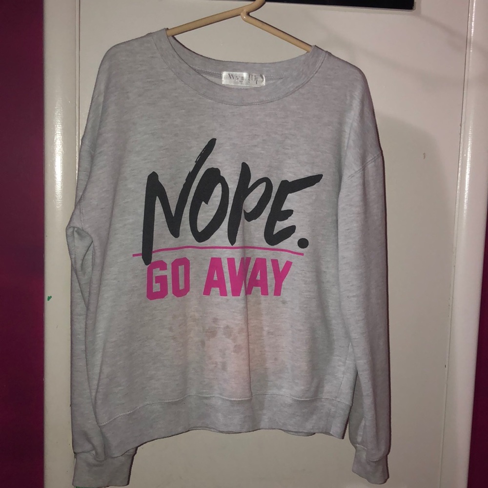 Nice sweater shirt!